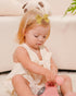 jollybows 20pcs Baby Girls Nylon Hair Bows Headbands Linen Hair Bands Elastic Hair Accessories for Kids Infants Newborn...
