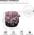 Pink Cherry Blossom Print Tea Cozy Cotton Tea Cosy for Teapots Keep Warm Teapot Cover Insulated Kettle Cover for Home Kitchen Table Decor...