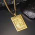 Punk Rock Stainless Steel Playing Card Poker Dog Tag Pendant Necklace...