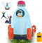 Outdoor Water Sprinkler for Kids & Toddlers - Rocket Design Water Powered Liftoff 9-16ft & Spin, Outside Kids Sprinkler for Yard Pool Garden - Sum...