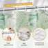 Amazer White Shower Curtain Hooks Rings, 24 Pcs Plastic Shower Curtain Rings, Plastic Shower Curtain Hooks for Bathroom Shower Rod, White Shower H...