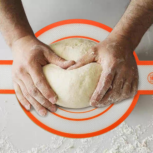 Silicone Bread Sling, Silicone Baking Mat for Dutch Oven Non-stick Baking Mat With Extra Long Handles Reusable Non-Stick Baking MatSuit...