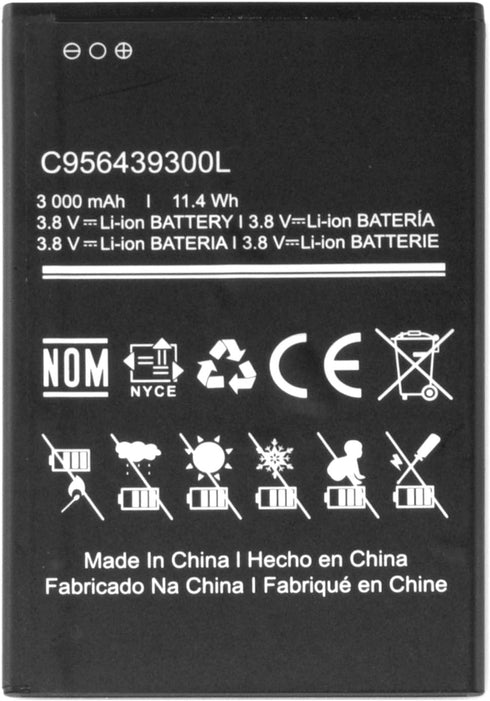 WUHAO Replacement Battery C956439300L Upgraded Battery for BLU Studio Mega 2019 S0510UU Battery 3000mAh...