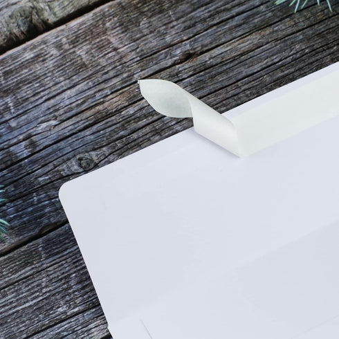 50 Packs of White 4X6 Envelopes for Invitation, A6 White Envelopes Self Seal for Cards, Photos, Wedding, Birthday, Party, Babay Shower...