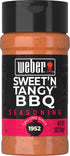 Weber Sweet'n Tangy BBQ Seasoning, 3 Ounce Shaker...