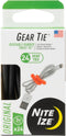 Nite Ize Original Gear Tie - 3-Inch Reusable Rubber Twist Tie - Reusable Gear Ties - Electric Cord Organizers - Twist Ties for Cords - Reusable Zi...