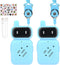 Mafiti Rechargeable Walkie Talkies for Kids 2 Pack Mini Robot Walkie Talkie Long Range 1 KMs 2 Way Radio Toddler Toys for 3-12 Year Old Boys Girls...