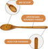 Extra Large Wooden Spoon for Cooking (18", Teak Wood) | Extra Long Handled for Stirring Big Pots | Non Stick & Non Scratch...