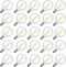 G40 Led Replacement Light Bulbs 1W Shatterproof Globe Bulb fits E12 Candelabra Screw Base, 1.5 Inch Dimmable Light Bulbs for Indoor Outdoor String...