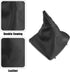 X AUTOHAUX Shift Boot Cover Gear Shift Knob Handbrake Gaiter Boot PU Leather for BMW E90 E91 E92 E93 3-Series 328i 335i...