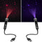 2-Pack USB Star Night Light Projector for Car, Bedroom, Interior Decor, Roof, Ceiling Galaxy Projector, Romantic Mood Lighting by Renewgoo (Purple...