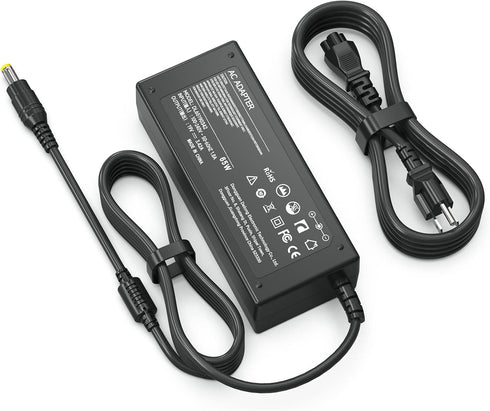 19V 65W AC Adapter Power Cord Compatible with Acer LCD Monitor SA370 H226HQL and More Series - Replacement Charger...