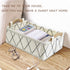 Storage Baskets for Organizing Toys Small Basket White Basket Felt Fabric Basket Bins for Home Office Closet Bathroom Bedroom Playroom Decorative ...