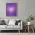 Posterizer 1 pcs-minimalistic purple girly aesthetic heart wall decor-Girls room art-Inspirational Women's Art-Gifts for Women-Gift for Girls, Tee...