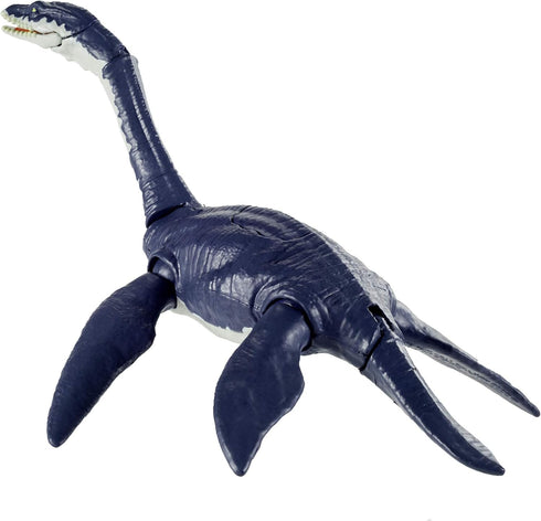 Jurassic World Toys Plesiosaurus Savage Strike Dinosaur Action Figure, Smaller Size, Attack Move Iconic to Species, Movable Arms & Legs, Great Gif...