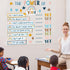 Boho The Power of Yet Classroom Bulletin Board Decoration Rainbow Motivational Growth Mindset Cutouts Boho Rainbow Inspirational Wall Decor for El...