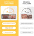 2 Pcs Deli Containers with Lids, Bacon Container for Refrigerator, Fridge Organizer, Cheese Container for Fridge, Dishwasher Safe Long Deli Meat S...