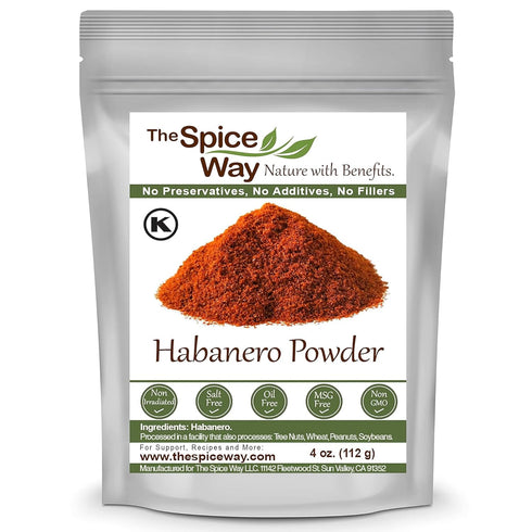 The Spice Way Premium Habanero Ground Pepper - 4 oz...