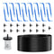 39 FT Solar Drip Irrigation Kit System, Garden Watering System?3W 3000mAh Larger Capacity?Auto Easy DIY Watering Device, Automatic Outdoor/Indoor ...