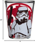 Silver Buffalo Disney Star Wars Character Portraits 4 Pack Mini Glasses, 1.5 Ounces...