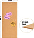 17x8" Cork Board Tiles Bulletin Board, 1/4" Thick Self-Adhesive Cork Boards for Walls, Cork Tiles Vision Board for Home, Office, School, Bulletin ...