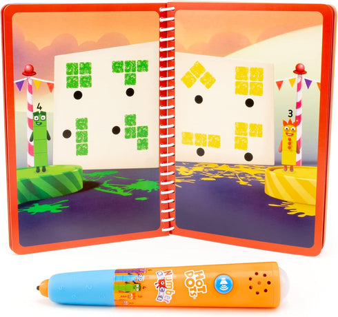 Educational Insights Hot Dots Numberblocks Workbook Numbers 1-10 with Interactive Pen, 75+ Activities, Gift for Kids Ages 4+...