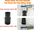 EZ SPARES 35mm to32mm & 32mm to35mm Vacuum Hose, Adapter Kit Compatible with Normal round interface Vacuum Cleaner Plastic Adaptor(2Pcs)...
