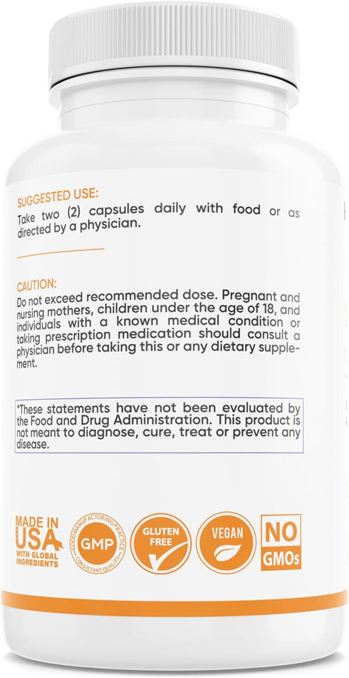 Liposomal Vitamin C 1600mg, High Absorption Vitamin C for Immune Support, Fat Soluble VIT C Antioxidant Supplement for Collagen Synthesis, Joint S...