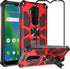 Ailiber for Cricket Influence Phone Case, AT&T Maestro Plus (V350U) Case with Screen Protector, for Magnetic Car Mount, Kickstand Holder, Shockpro...