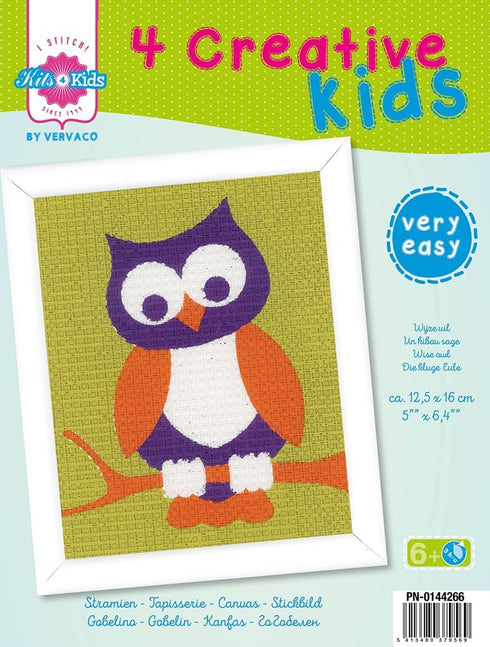 Vervaco Wise Owl Canvas Kit......