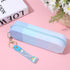 YYaaloa Silicone Pencil Case,Colorful Waterproof Pencil Pouch Aesthetic Pencil Case Small Pencil Bag, Pencil Pouch for Women, Makeup Pouch (blue)...