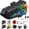 Motorcycle Helmet Speakers High Battery Life Helmet Headphone IPX6 Automatic Answer/Call Music Control/Intelligent Noise/Wake up Siri, 2 Different...