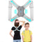 Back Brace Posture Corrector for Women & Kids, Adjustable Shoulder Posture Brace with Vibration Reminder, Breathable Back Support Straightener for...