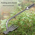 Weeding Artifact - Hand Weeder Tool for Effortless Weed Removal -New Weed Puller with 4 Sharp Teeth - Dual Purpose Gardening Tool with ?with Long ...