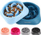 MateeyLife Slow Feeder Dog Bowls 2PCS, Anti-Choking Puzzle Dog Food Bowls, Anti-Slip Interactive Dog Feeding Bowls Slow Down Eating, Bloat Stop Ma...