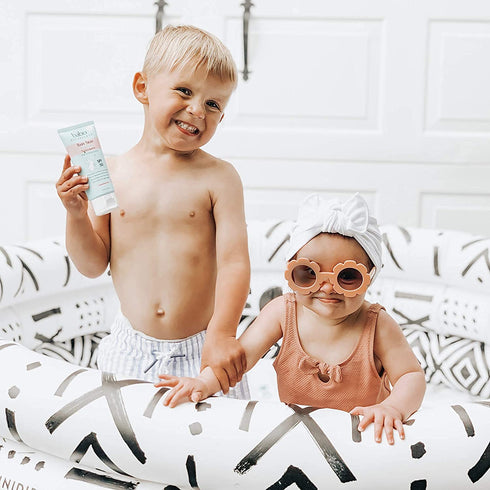 Babo Botanicals Sensitive Baby Mineral Sunscreen Stick SPF 50-70% Organic Ingredients - Zinc Oxide - NSF & Made Safe Certified - EWG Verified - Wa...