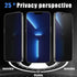 TQLGY Matte Privacy Screen Protector for iPhone 13 Pro Max with Camera Lens Protector, Full Coverage Anti Spy Tempered Glass, Anti-Glare, Anti-Fin...