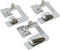Madam Sew Rolled Hem Presser Foot Set – 3 Piece Wide Hemmer Foot Kit Includes 1/2”, 3/4" and 1” Presser Feet – Compatible with Most Models of Sing...