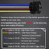 2pcs 40/30 Amp Waterproof Relay Switch 12AWG Harness Set with Built-in Diode- 12V DC 5-Pin SPDT Automotive Relays Hot Wires...
