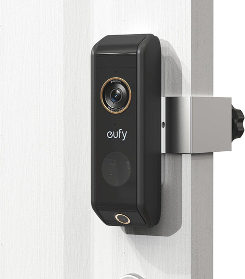 Anti-Theft Doorbell Door Mount Compatible with eufy Doorbell S330 (T8213) (Battery-Powered),Metal Mount Made of High-Hardness Stainless Steel,No D...