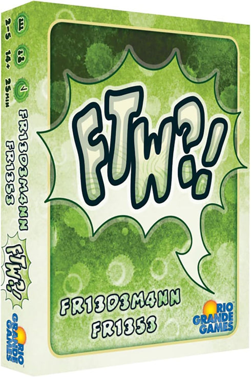Rio Grande Games: FTW?! - Card Game, for The Win, Lowest Points Wins, Party Game, The Tricky Card Game for 2-6 Players, Ages 14+, 25 Min...