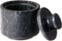 Fox Run Marble Salt Cellar, Black 3 x 3 x 3 inches...