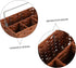 Cutlery Storage Basket Rattan Cutlery Tray Table Trays Flatware Organizer Countertop Utensil Holder for Kitchen Counter Silverware Makeup Organise...