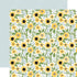 Bee Scrapbook Stickers - Kit with Honey Bee Scrapbook Paper 12x12 Inch | Floral, Bee Cardstock Paper, Sticker Set for DIY Craft, Card Making, Albu...