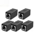 Y.D.F RJ45 Coupler, Network Coupler, Ethernet Connectors, Hielded in-Line Coupler for Cat7/Cat6/Cat5e/Cat5 Ethernet Cable Extender Connector - Fem...