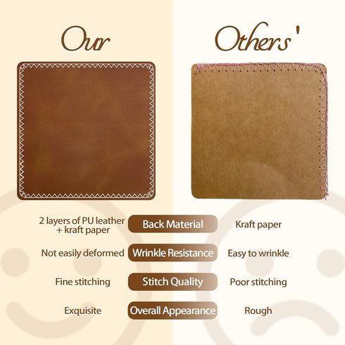 3 Pieces Leather Bookmarks, Personalized & Cute Book Accessories for Reading Lovers, Page Markers for Women Men Girls Boys Student Teacher Kids Re...