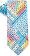 Periodic Table Blue Microfiber Extra Long Tie...