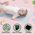 Luxury Vegan Leather Baby Changing Mat - 16"x30" Eco-Friendly, Versatile, Thin & Foldable, Easy-to-Clean Diaper Pad (Pearl)...