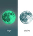 Glow Moon Wall Stickers Luminous Stickers Moon Glow in The Dark for Kid Room Decoration Wall Decals...