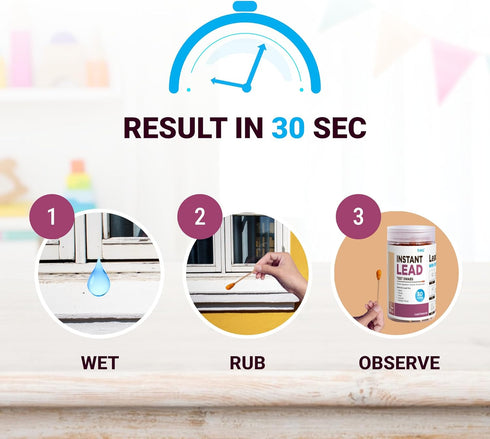 Lead Test Kit - Instant Test Swabs for Lead(30 pcs)...